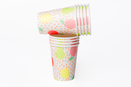 Sorbet Fruits  - paper cups